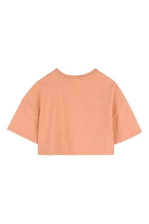 t-shirt in cotone pesca CHLOÉ KIDS | C2085943A